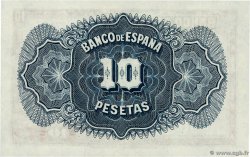 10 Pesetas ESPAÑA  1935 P.086a FDC