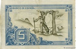 5 Pesetas SPAIN Bilbao 1937 PS.561c VF+
