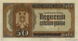 50 Dinara SERBIA  1942 P.29 MBC