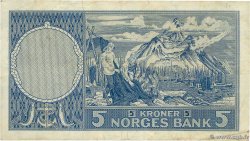 5 Kroner NORVÈGE  1959 P.30e TTB