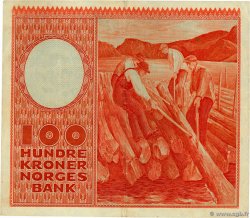 100 Kroner NORWAY  1959 P.33c VF
