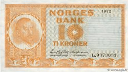 10 Kroner NORWAY  1972 P.31f UNC-