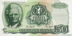 50 Kroner NORVÈGE  1976 P.37d q.FDC