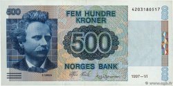 500 Kroner NORVÈGE  1997 P.44c BB