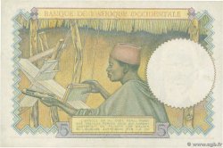 5 Francs FRENCH WEST AFRICA  1936 P.21 q.FDC