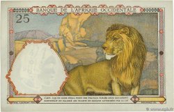 25 Francs FRENCH WEST AFRICA  1939 P.22 AU