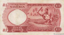 1 Pound NIGERIA  1967 P.08 TTB
