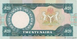 20 Naira NIGERIA  1984 P.26e SC