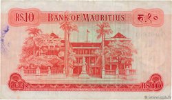 10 Rupees MAURITIUS  1967 P.31c SS