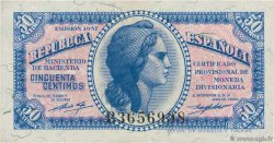 50 Centimos ESPAGNE  1937 P.093