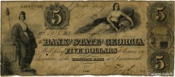 5 Dollars STATI UNITI D AMERICA Savannah 1860 