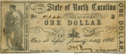 1 Dollar ESTADOS UNIDOS DE AMÉRICA Raleigh 1861 PS.2329a
