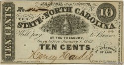10 Cents ÉTATS-UNIS D AMÉRIQUE Raleigh 1862 PS.2356