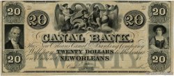 20 Dollars Non émis ÉTATS-UNIS D AMÉRIQUE New Orleans 1850 P.-