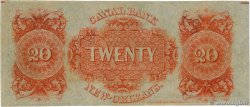 20 Dollars Non émis UNITED STATES OF AMERICA New Orleans 1850 P.- UNC