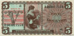 5 Dollars ÉTATS-UNIS D AMÉRIQUE  1968 P.M069a