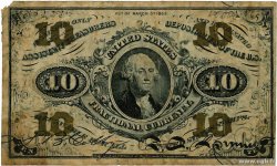 10 Cents STATI UNITI D AMERICA  1863 P.108e