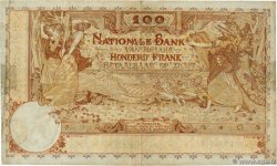 100 Francs BELGIUM  1920 P.078 F
