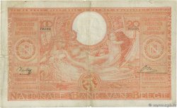 100 Francs - 20 Belgas BELGIEN  1944 P.113 S
