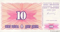 10 Dinara BOSNIA E ERZEGOVINA  1994 P.041a