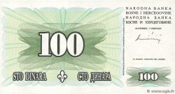100 Dinara BOSNIA E ERZEGOVINA  1994 P.044a