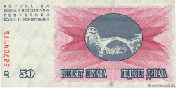50000 Dinara BOSNIA E ERZEGOVINA  1993 P.055f SPL