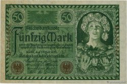 50 Mark  GERMANY  1920 P.068 AU