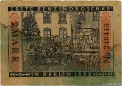2 Mark DEUTSCHLAND Berlin 1922  S