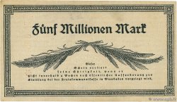 5 Millions Mark DEUTSCHLAND Wiesbaden 1923  fST