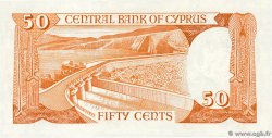 50 Cents CYPRUS  1989 P.52 UNC