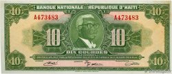 10 Gourdes HAÏTI  1967 P.203a