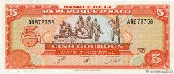 5 Gourdes HAÏTI  1992 P.261a