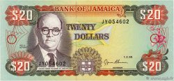 20 Dollars JAMAICA  1995 P.72e