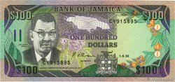 100 Dollars JAMAICA  1992 P.75b