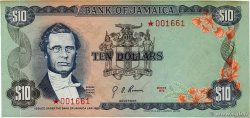 10 Dollars JAMAÏQUE  1978 P.CS01d SPL