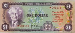 1 Dollar JAMAÏQUE  1978 P.CS03a NEUF