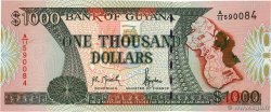 1000 Dollars GUYANA  1996 P.33