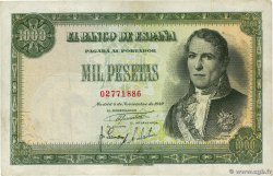 1000 Pesetas SPAIN  1949 P.138