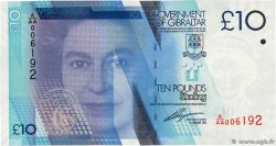 10 Pounds Sterling GIBRALTAR  2010 P.36a UNC