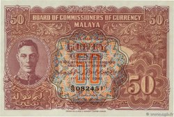 50 Cents MALAYA  1941 P.10b