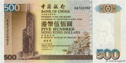 500 Dollars HONG KONG  2000 P.332g