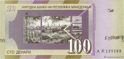 100 Denari MACEDONIA DEL NORD  1996 P.16a FDC