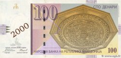 100 Denari MACEDONIA DEL NORTE  2000 P.20 SC+