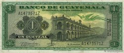 1 Quetzal GUATEMALA  1968 P.052e