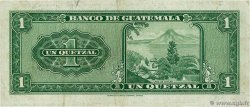 1 Quetzal GUATEMALA  1968 P.052e VF
