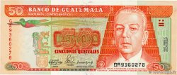 50 Quetzales GUATEMALA  1990 P.077b ST