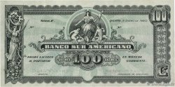100 Sucres Non émis EKUADOR  1920 PS.254