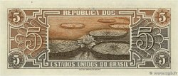 5 Cruzeiros BRAZIL  1961 P.166a UNC