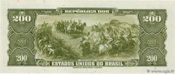 200 Cruzeiros BRASILE  1964 P.171b q.FDC