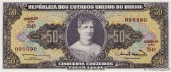50 Cruzeiros BRASILE  1963 P.179